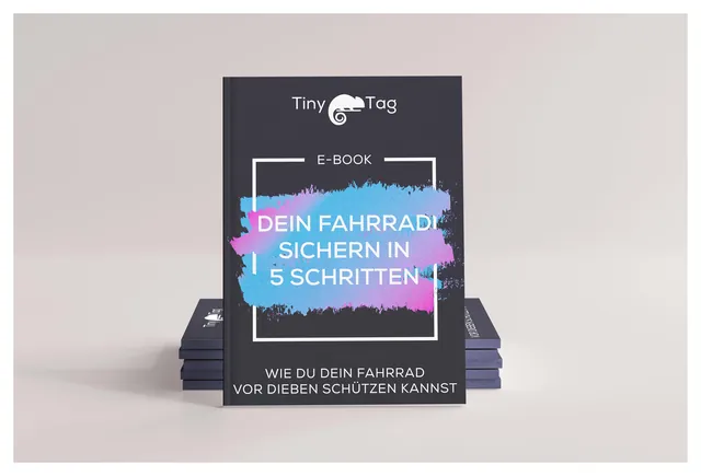 TinyTag E-Book „Dein Fahrrad sichern in 5 Schritten“